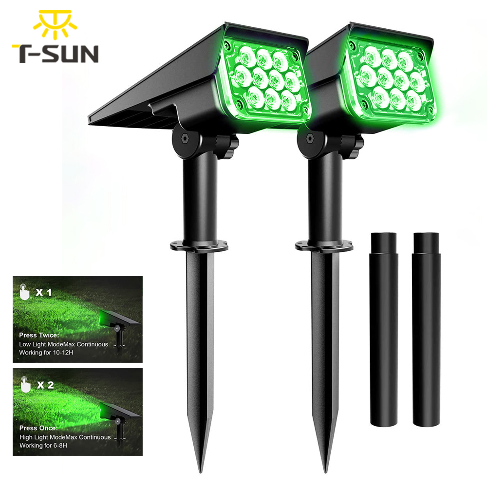 Lighting Decor Sunrise - T-SUN Adjustable Solar Spotlight Solar Garden