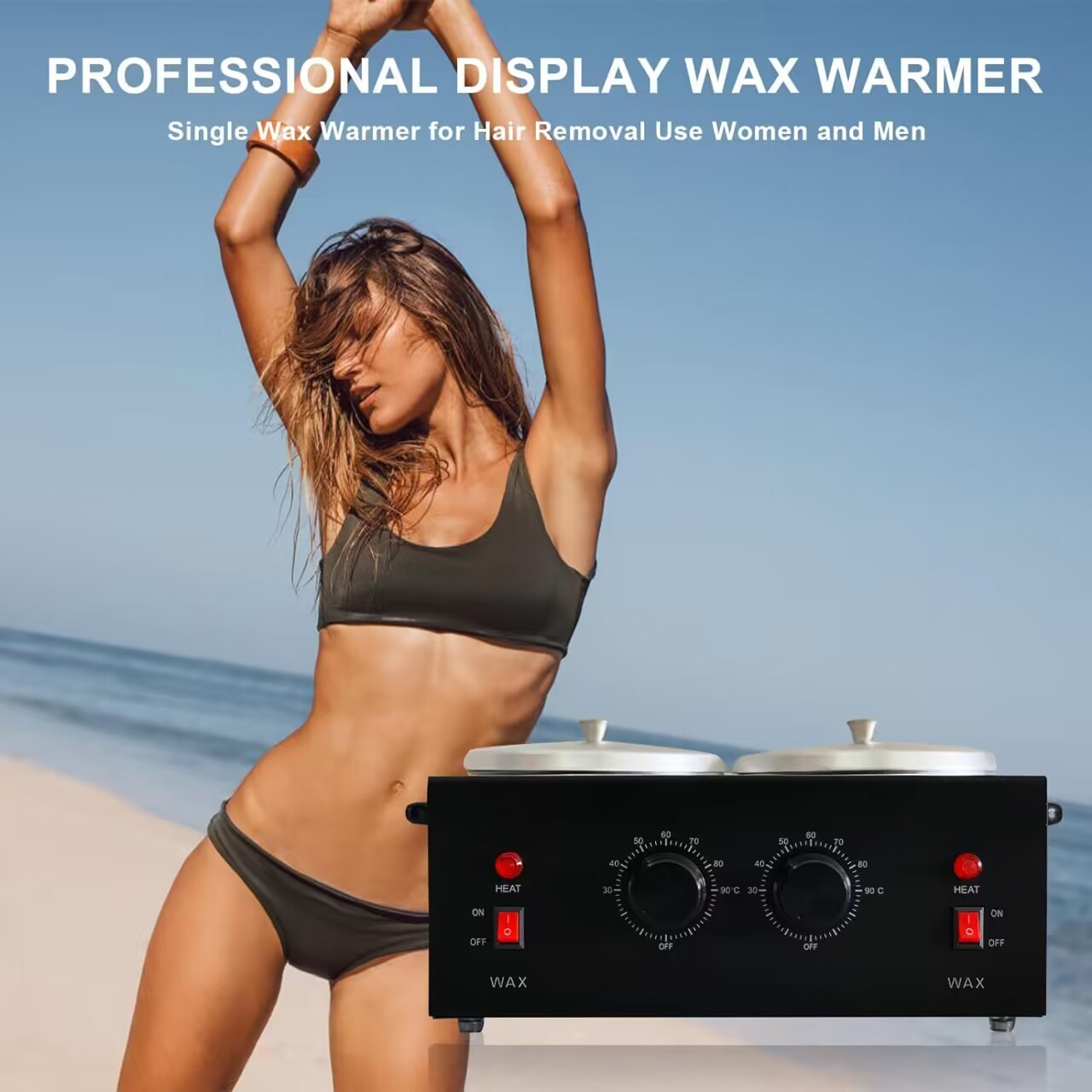 Dual Wax Pots Professional Ele - огляд і ціна Wax Melter Electric