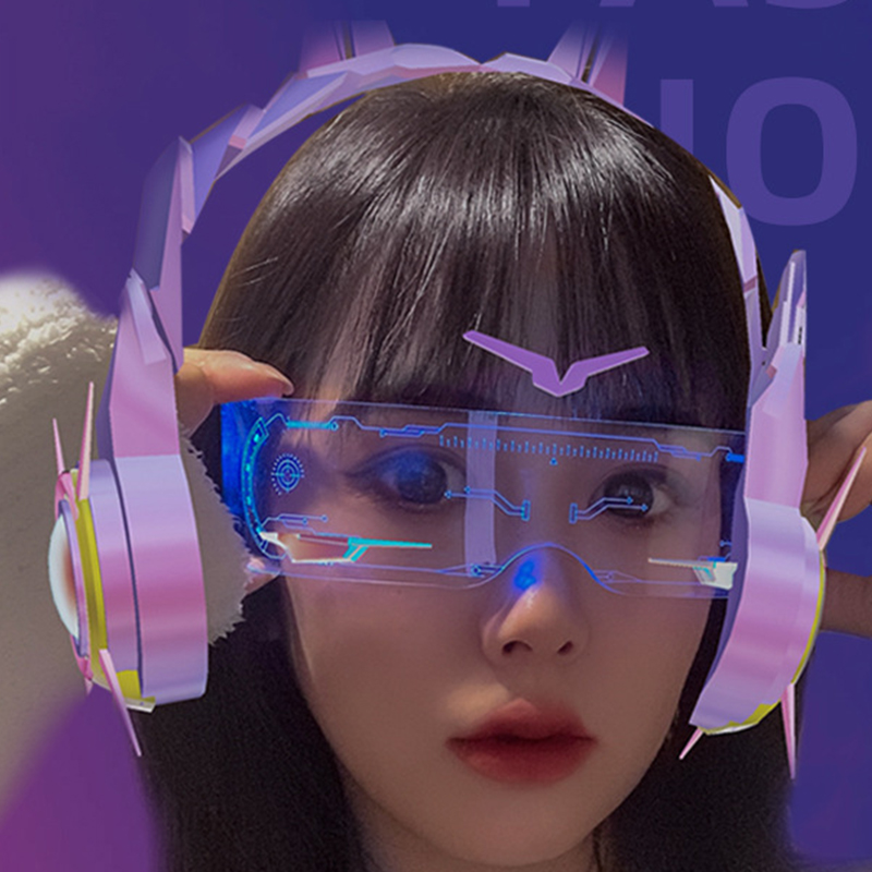 LED Luminous Colorful Sunglass - огляд і ціна Lighting Decor Items
