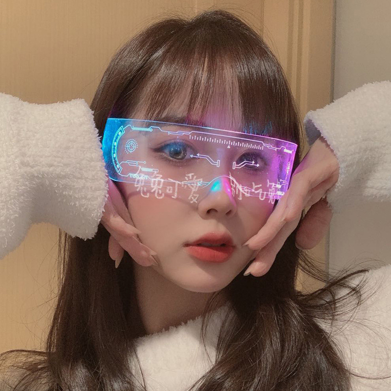 LED Luminous Colorful Sunglass - огляд і ціна Lighting Decor Items