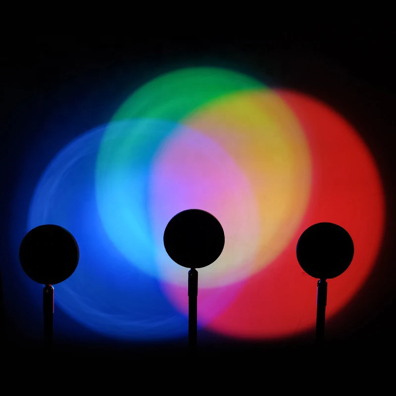 Smart LED Sunset Lamp Colorful - огляд і ціна Touch Dimmer Lamp