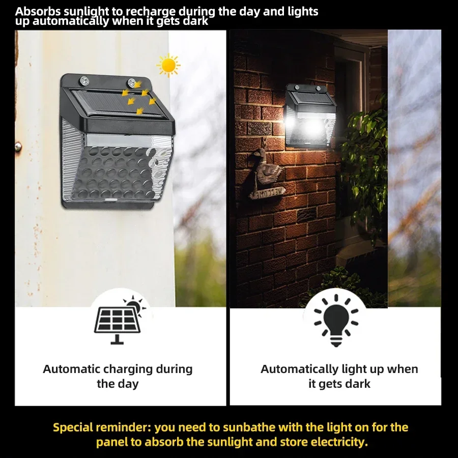 LED Solar Light PIR Motion Sen - огляд і ціна Wall Decor Lighting