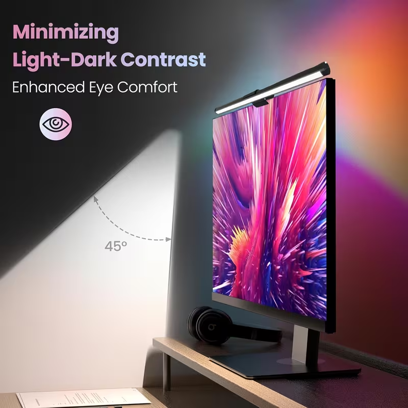 Monitor Light Bar LED Computer - огляд і ціна Touch Dimmer Lamp