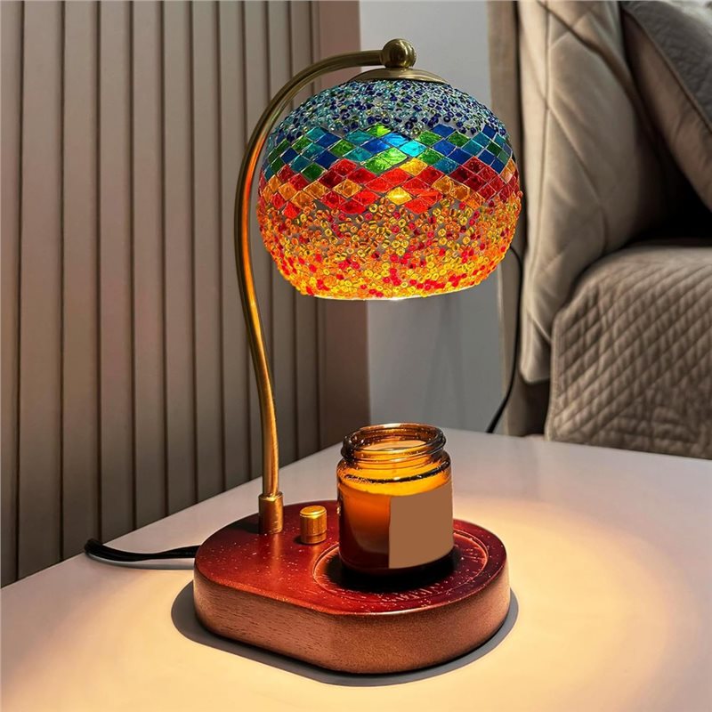 A93Z Stained Glass Electric Ca - огляд і ціна Wax Melter Electric