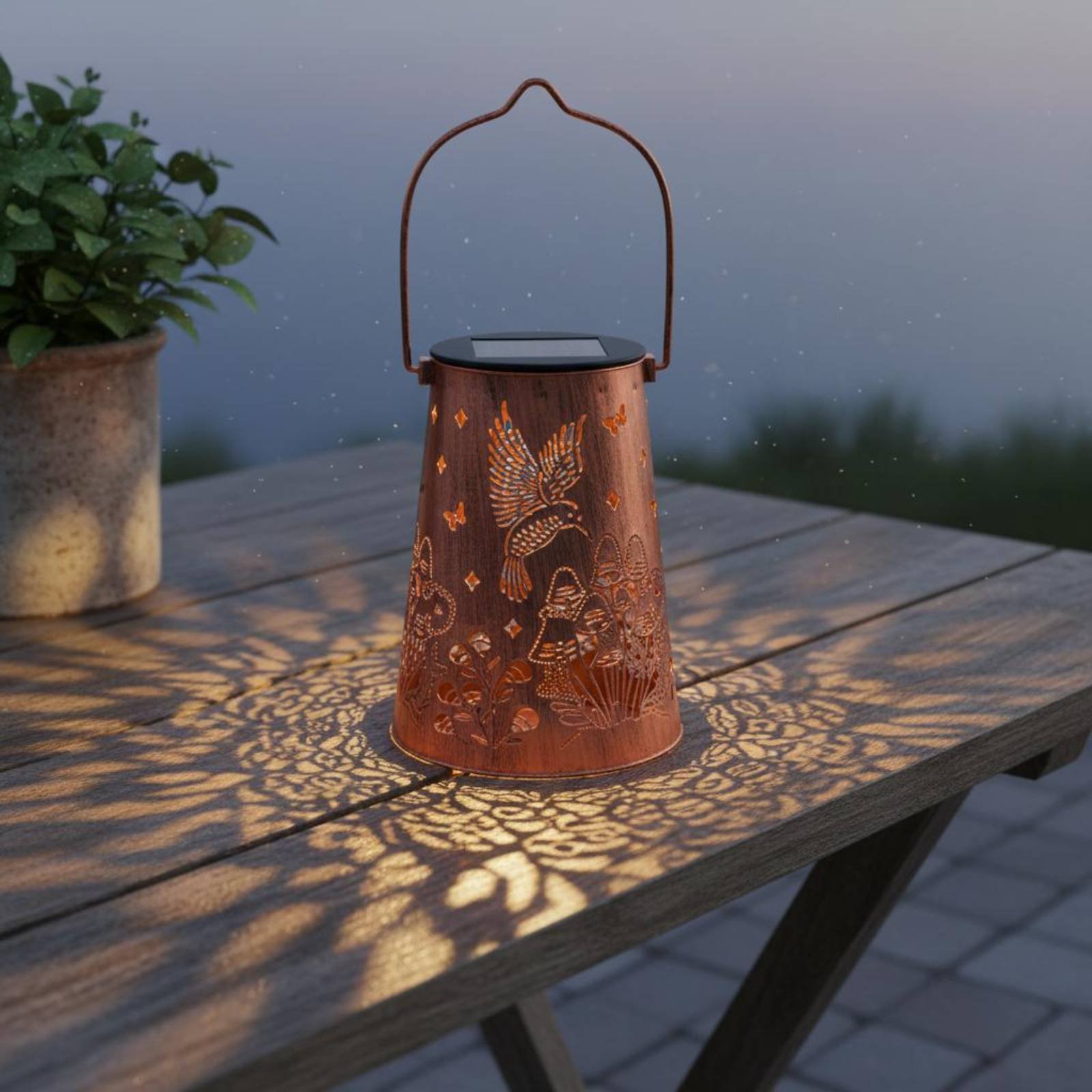 Floral Garden Lantern Pattern  - огляд і ціна Lighting Decoration Outdoor