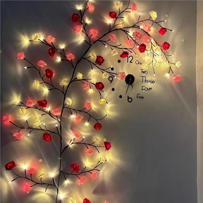 USB DIY Maple Rose Willow Vine - огляд і ціна Wall Decor Lighting