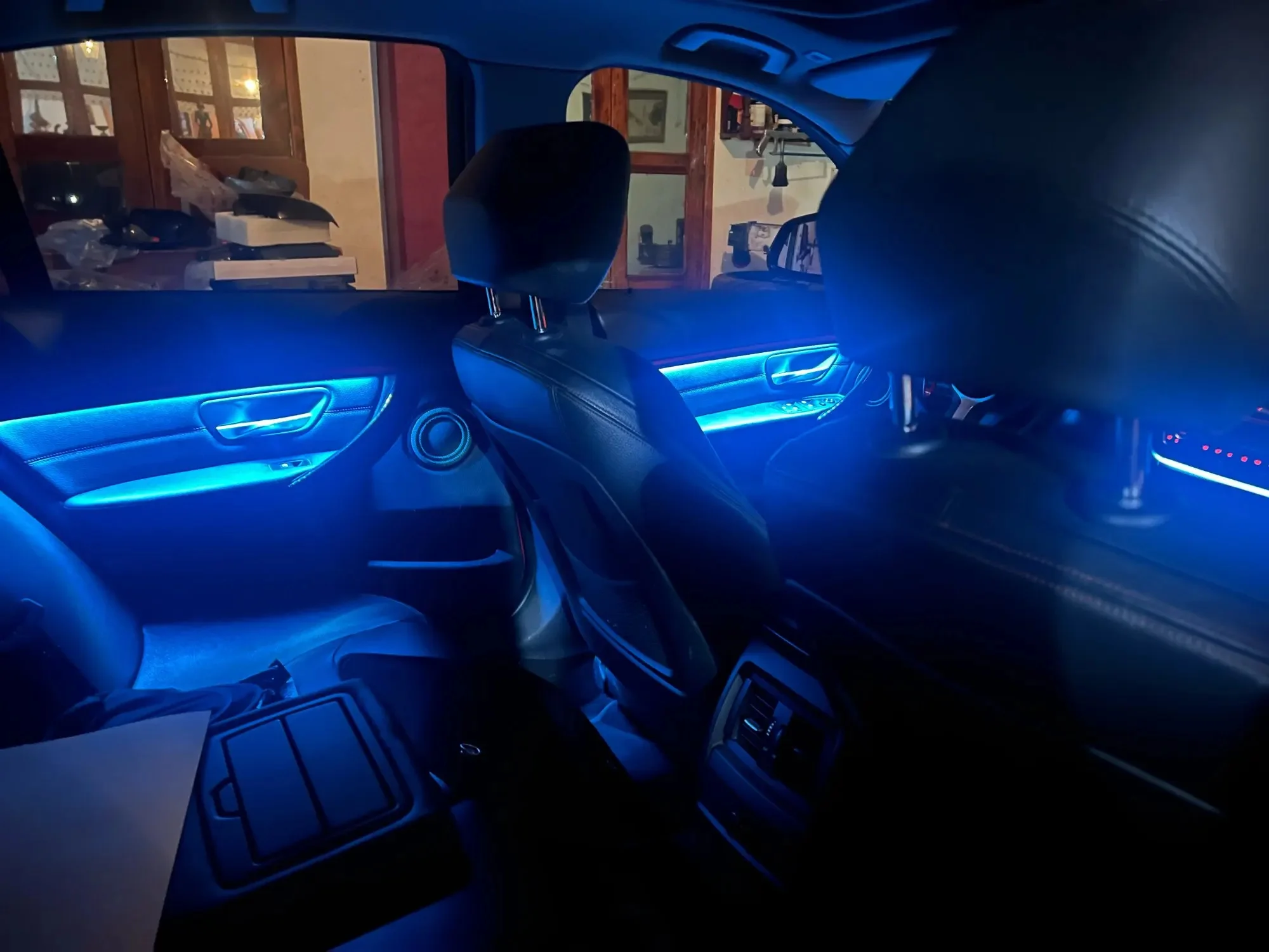 F30 F31 2 Colors Car Interior  - огляд і ціна Orange Lighting Decor