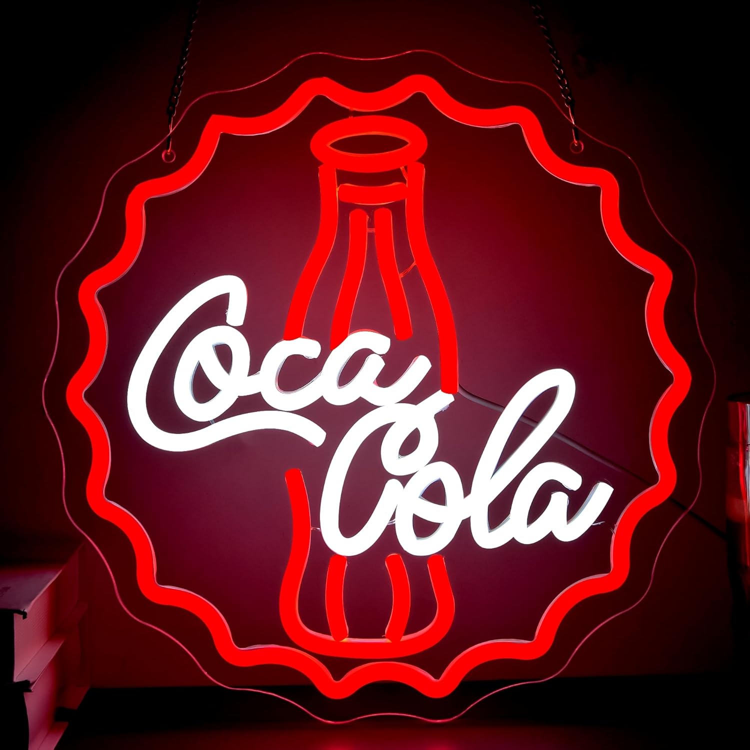 Cola Neon Sign Art Wall Light  - огляд і ціна Wall Decor Lighting