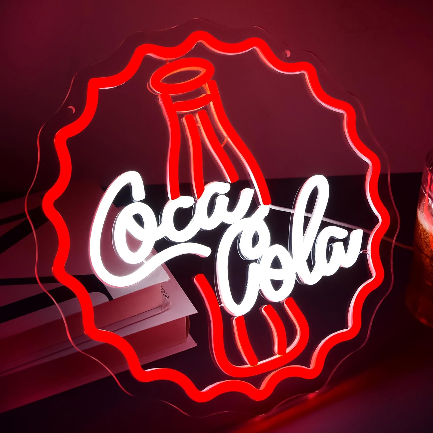 Cola Neon Sign Art Wall Light  - огляд і ціна Wall Decor Lighting