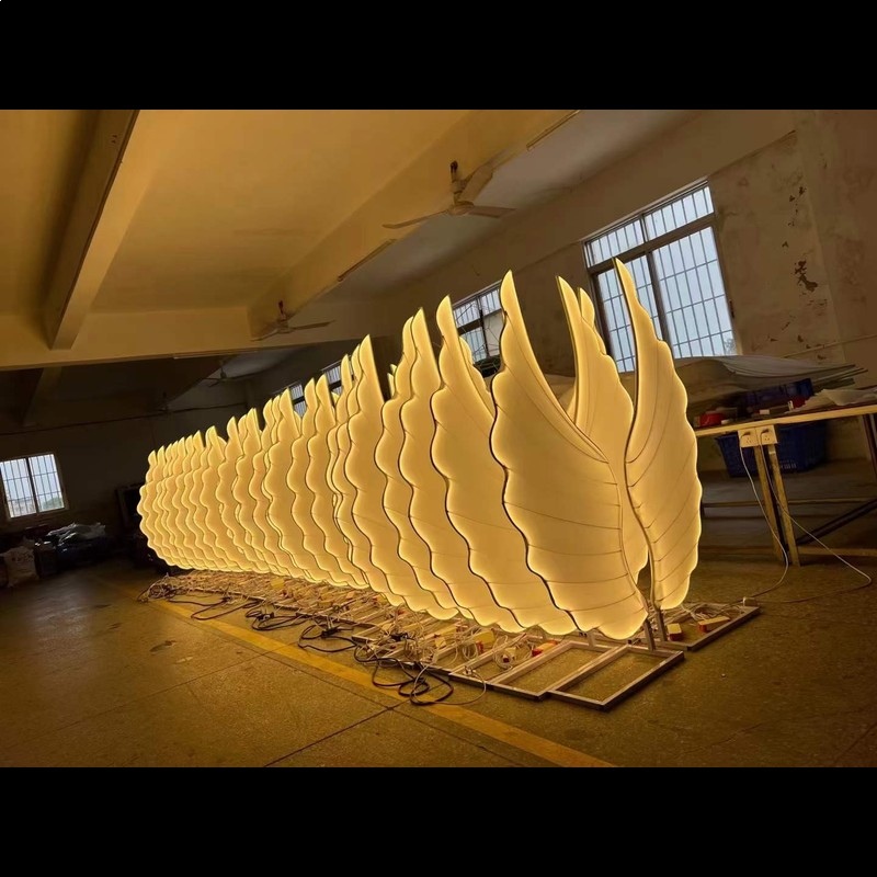 Glowing Angel Wings Light Prop - огляд і ціна Wedding Lighting And Decor