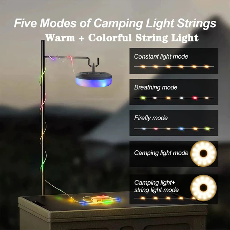 10m Atmosphere LED Camping Lig - огляд і ціна Lighting Decoration Outdoor