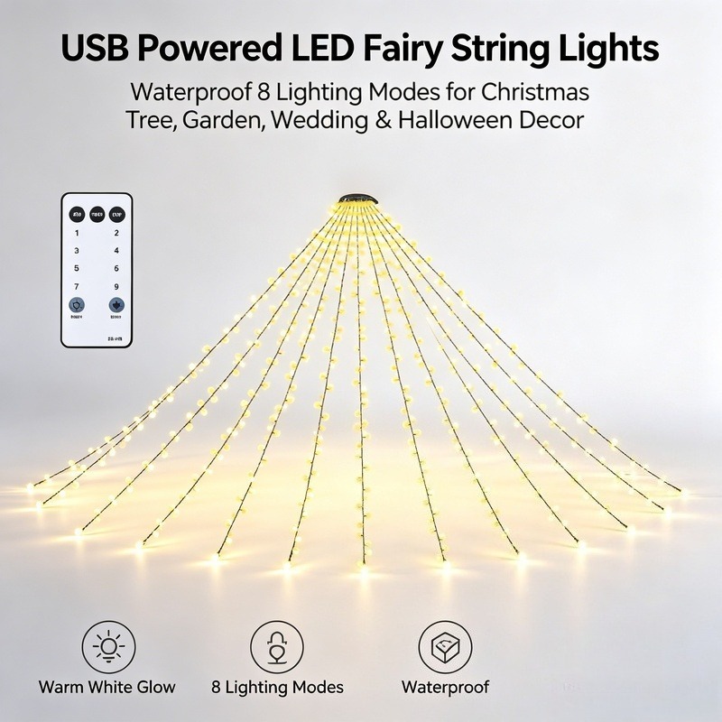 USB LED Fairy String Lights, W - огляд і ціна Wedding Lighting And Decor