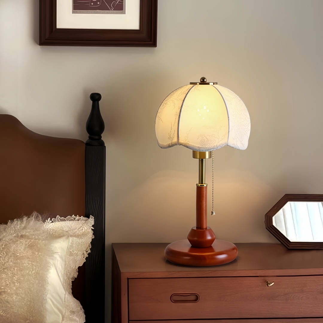 Vintage Scalloped Dome Table L - огляд і ціна Lighting Decoration For Home