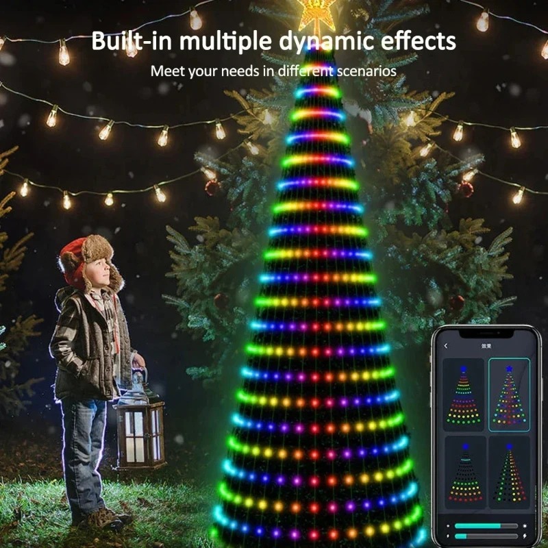Christmas Star Tree Lights RGB - огляд і ціна Lighting Decoration For Home