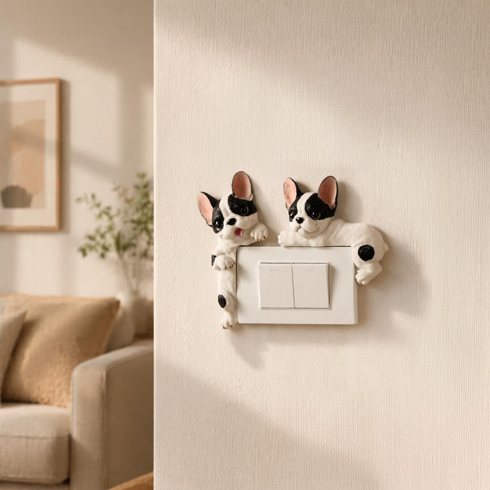 3D French Bulldog Resin Light  - огляд і ціна Lighting Decor Items
