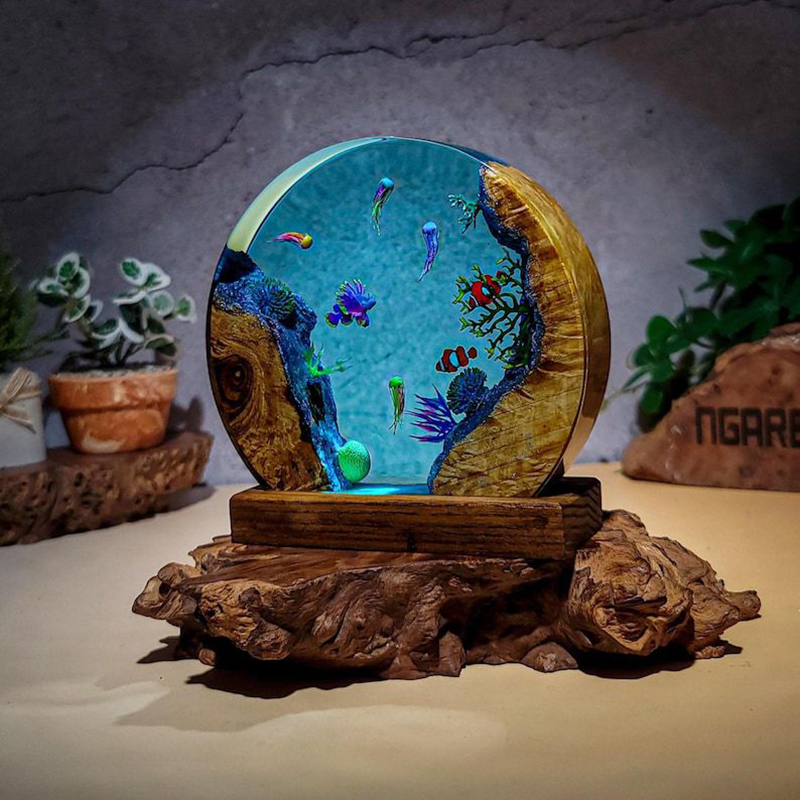 Ocean Aquarium Organism Resin  - огляд і ціна Wedding Lighting And Decor