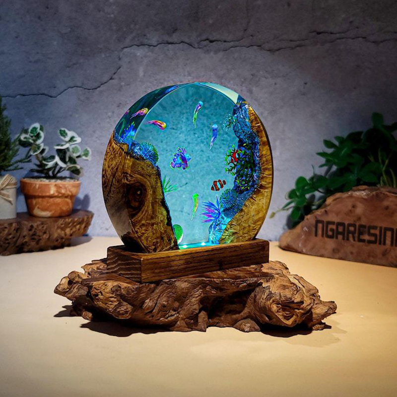 Ocean Aquarium Organism Resin  - огляд і ціна Wedding Lighting And Decor