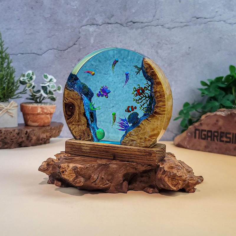 Ocean Aquarium Organism Resin  - огляд і ціна Wedding Lighting And Decor