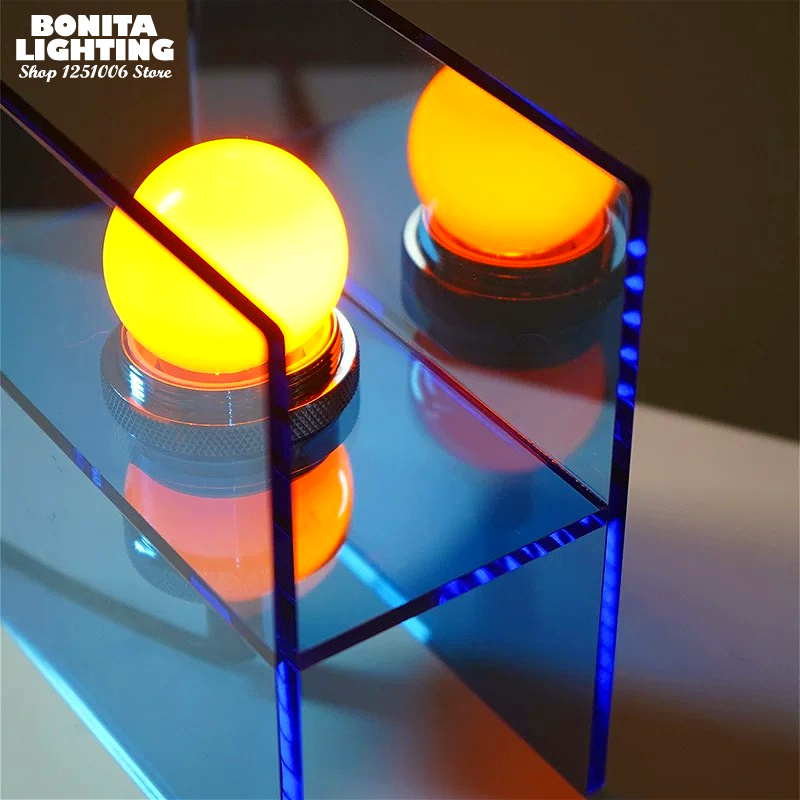 Geometric Acrylic Table Lamp M - огляд і ціна Lighting Decor Sunrise