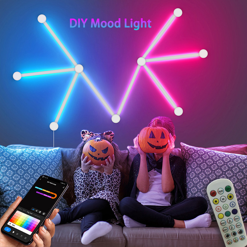 Smart RGB Wall Lamp, Bluetooth - огляд і ціна Wall Decor Lighting