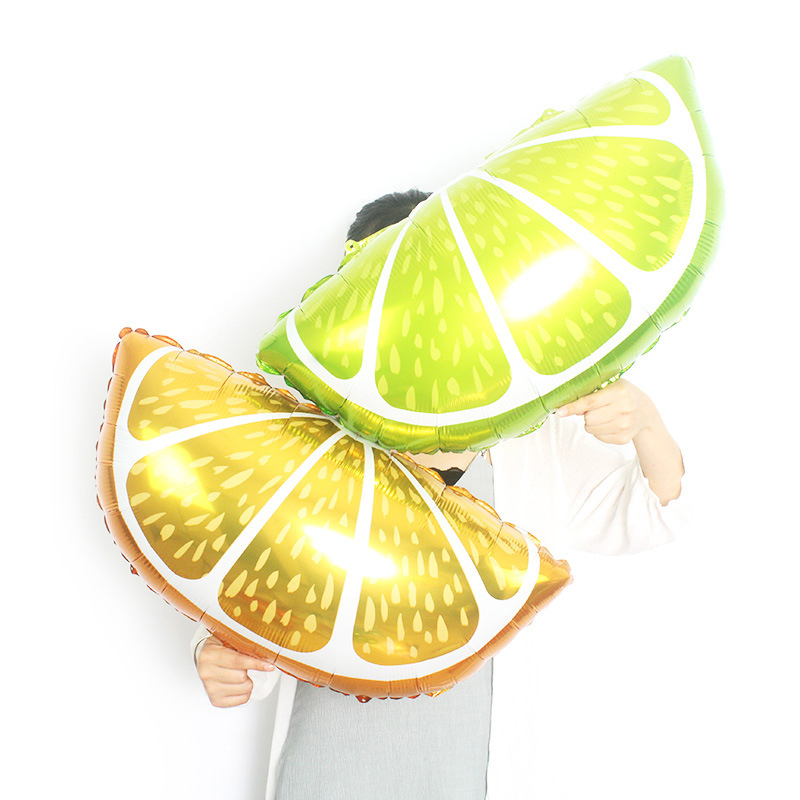 1Pcs Tropical Fruit Balloons L - огляд і ціна Orange Lighting Decor