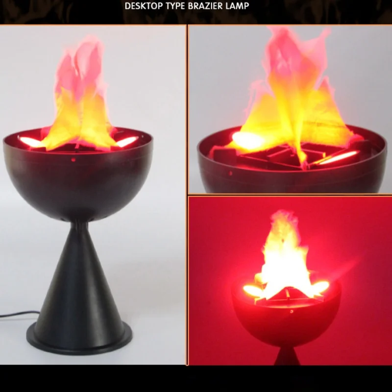 3D Fake Flame Lamp Simulation  - огляд і ціна Lighting Decor Items