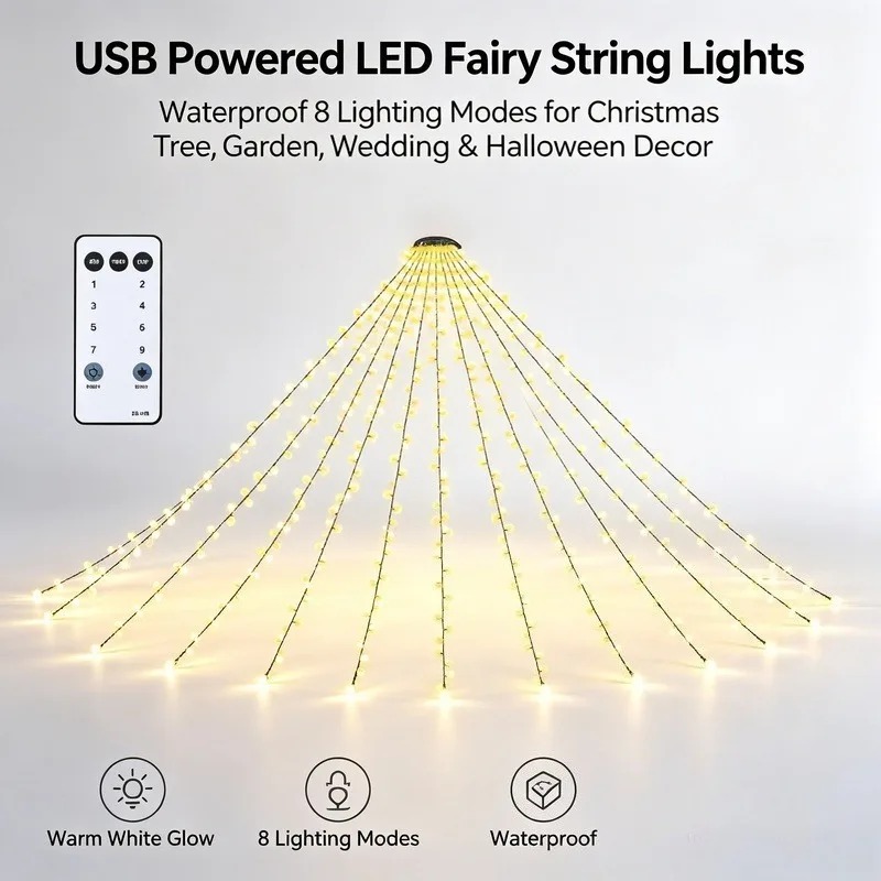 Waterproof USB LED String Ligh - огляд і ціна Wedding Lighting And Decor