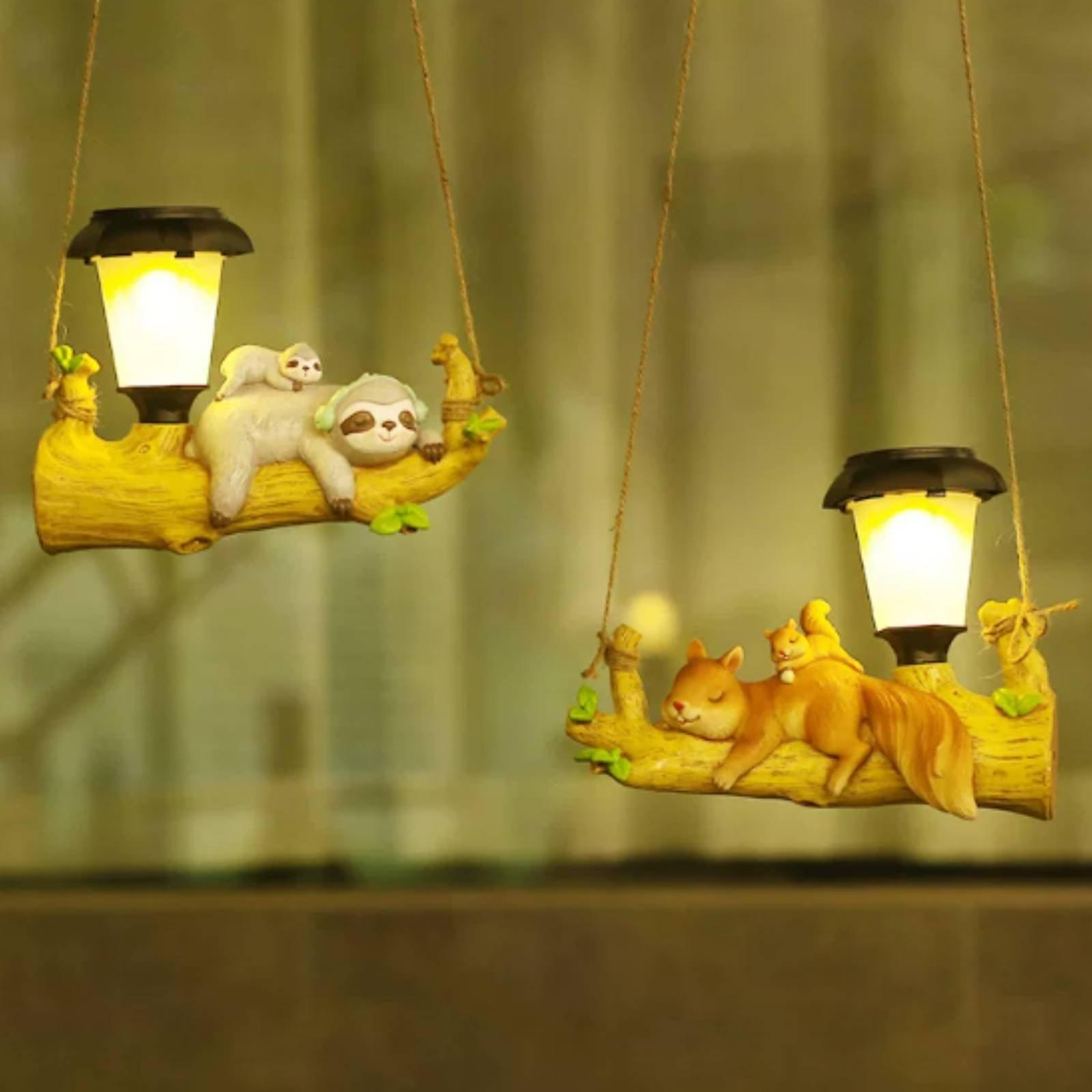 Resin Solar Outdoor Hanging Li - огляд і ціна Yard Lighting Decor