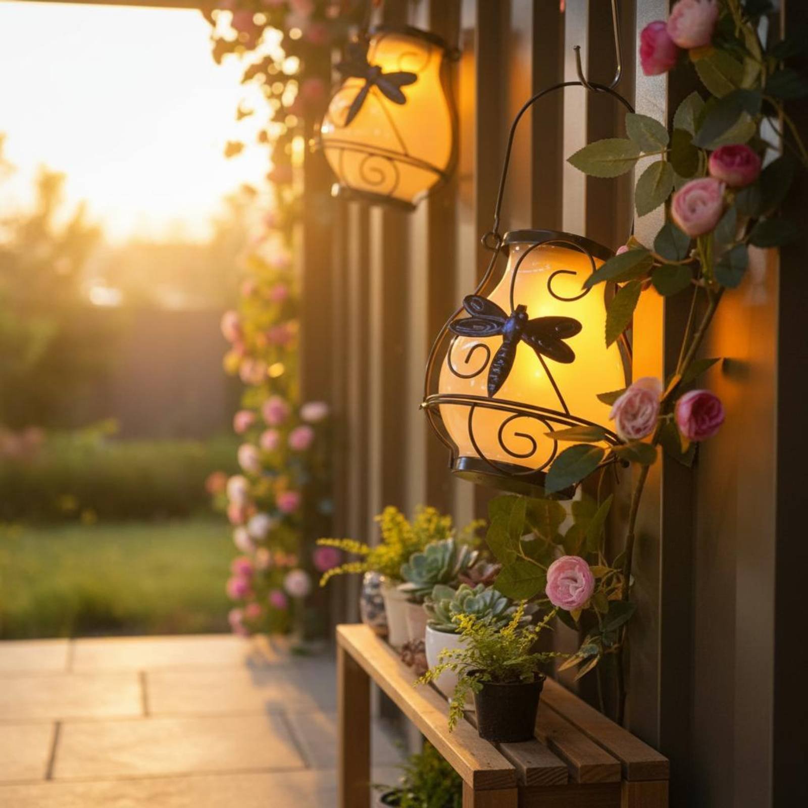 Solar Butterfly Lantern Waterp - огляд і ціна Lighting Decoration Outdoor