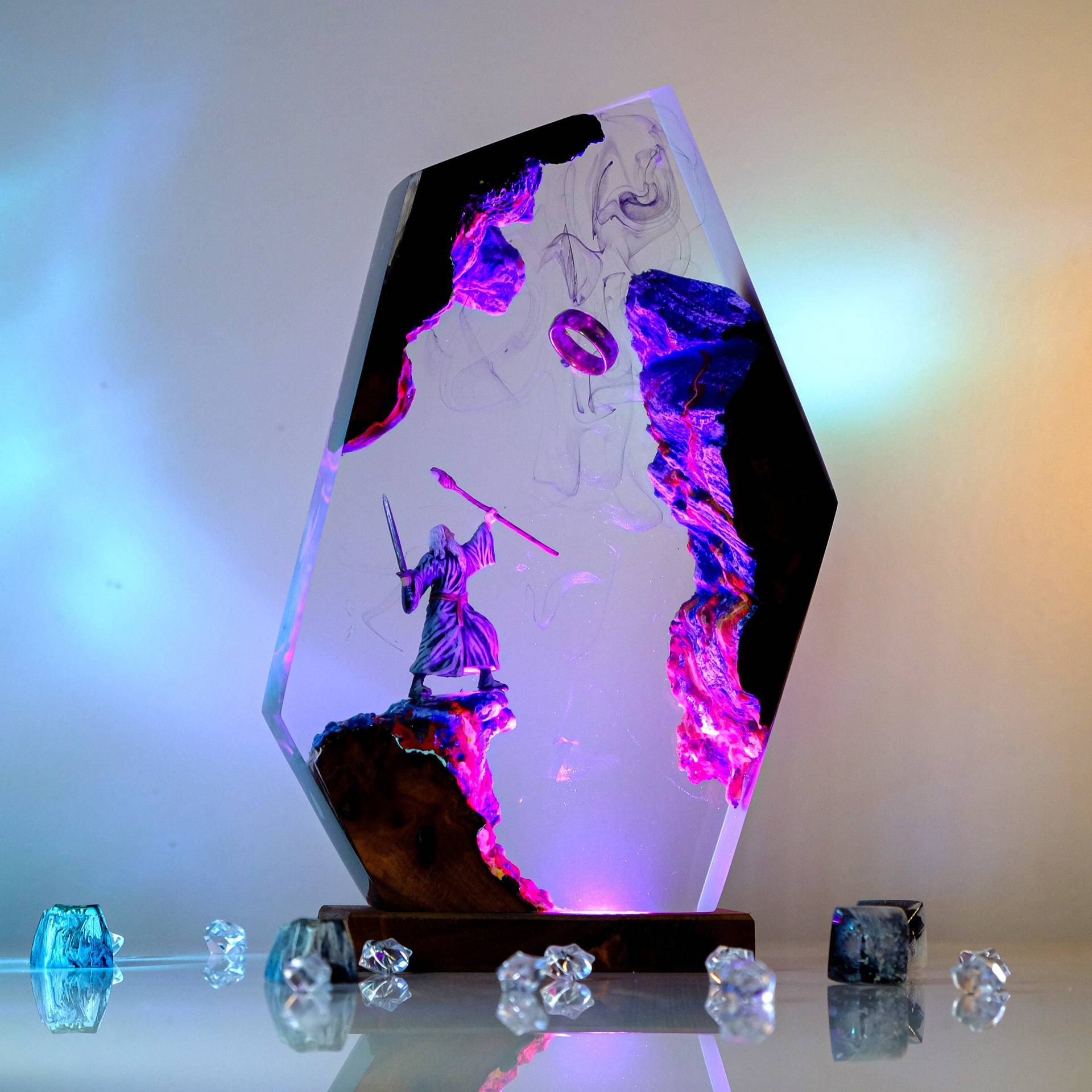 Movie Scence Figure Table Resi - огляд і ціна Wedding Lighting And Decor