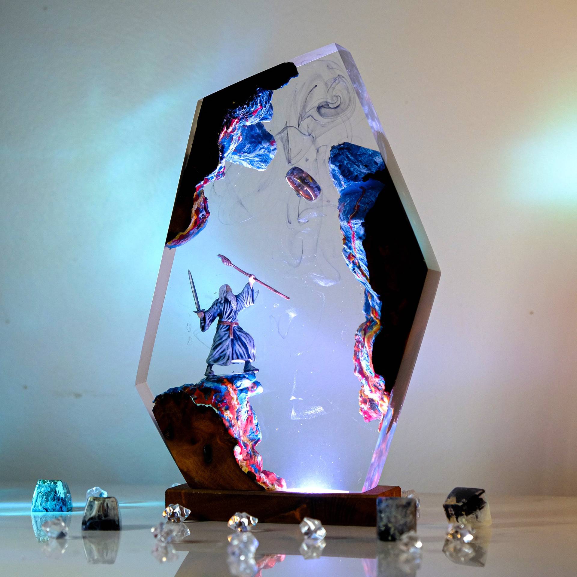 Movie Scence Figure Table Resi - огляд і ціна Wedding Lighting And Decor