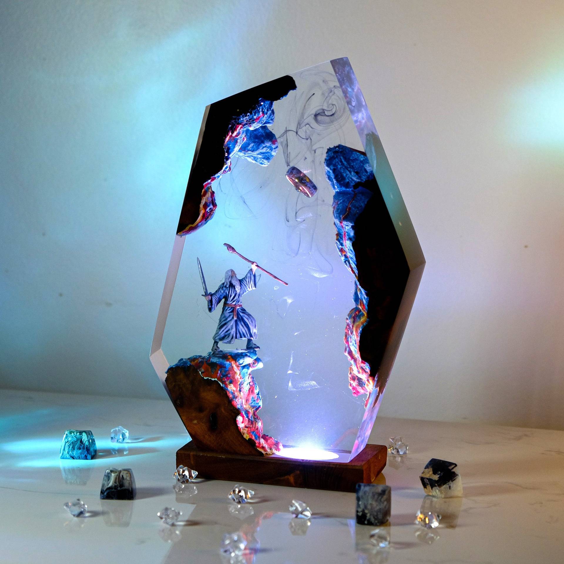 Movie Scence Figure Table Resi - огляд і ціна Wedding Lighting And Decor
