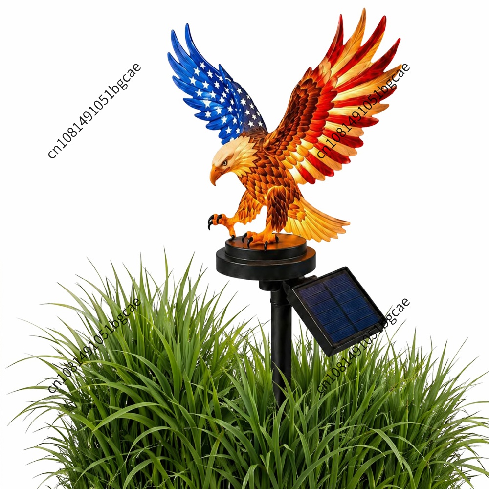 Eagle Figurine Garden Solar St - огляд і ціна Yard Lighting Decor