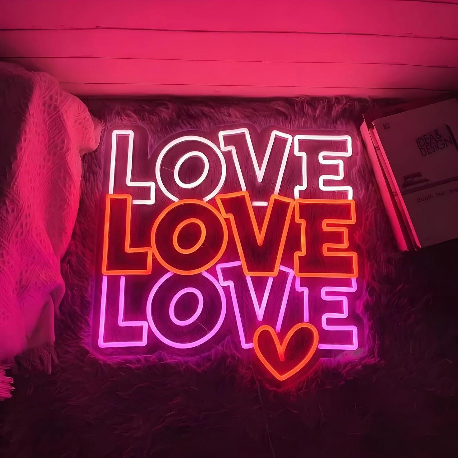 Love Neon Sign USB Dimmable LE - огляд і ціна Wedding Lighting And Decor
