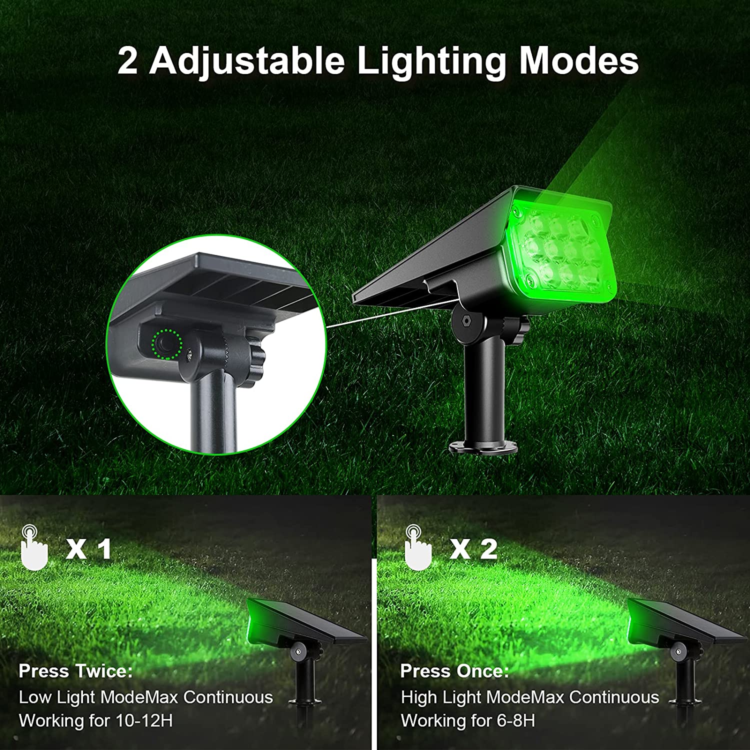 T-SUN Adjustable Solar Spotlig - огляд і ціна Lighting Decor Sunrise