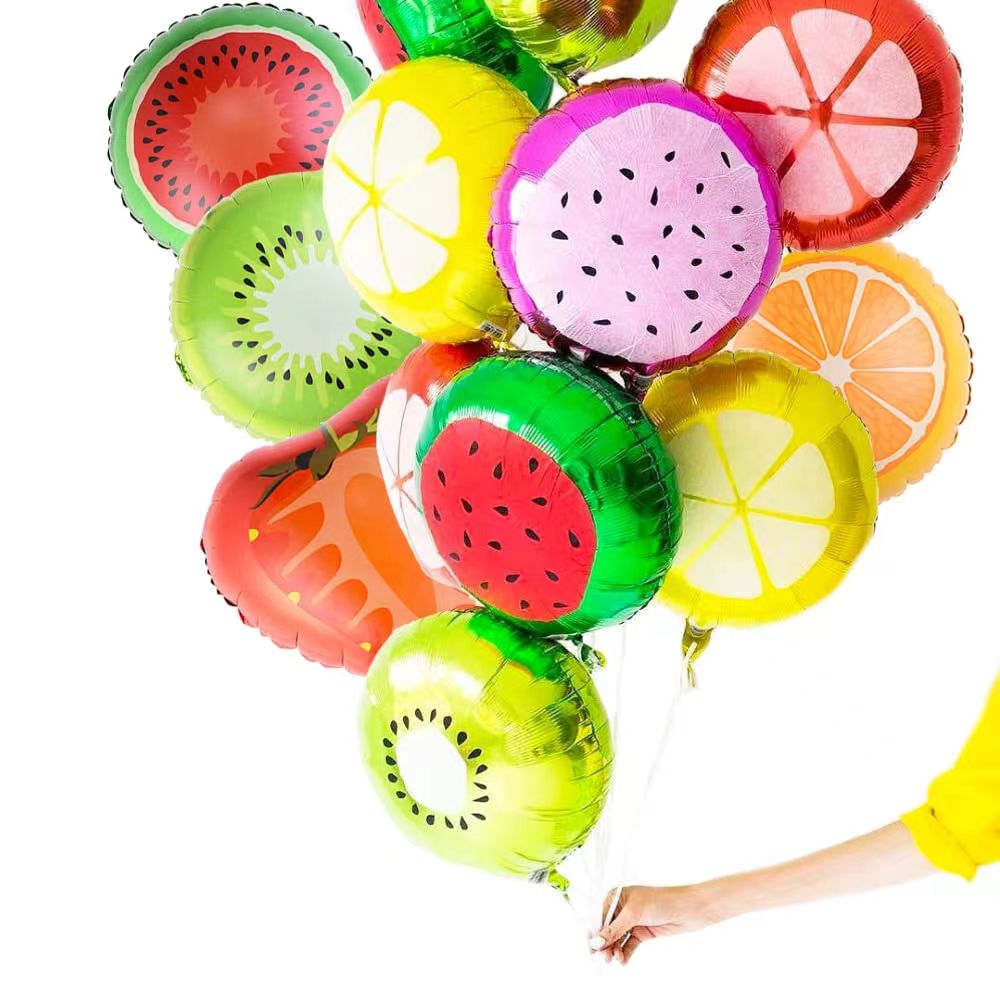 7PCS Summer Fruit Themed Straw - огляд і ціна Orange Lighting Decor