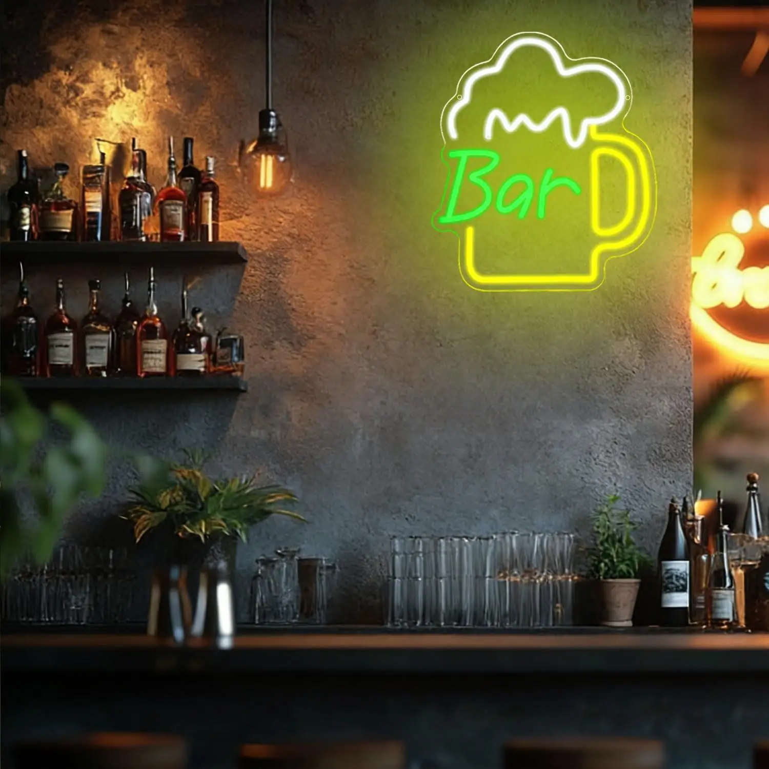 Beer Bar Neon Sign USB Dimmabl - огляд і ціна Lighting Decoration For Home