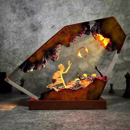 Resin Lamp Unique Room Decorat - огляд і ціна Unique Lighting Decor