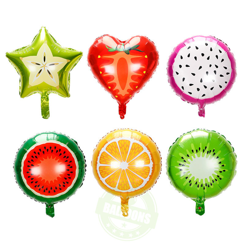 5pcs 18inch Fruit Watermelon S - огляд і ціна Orange Lighting Decor