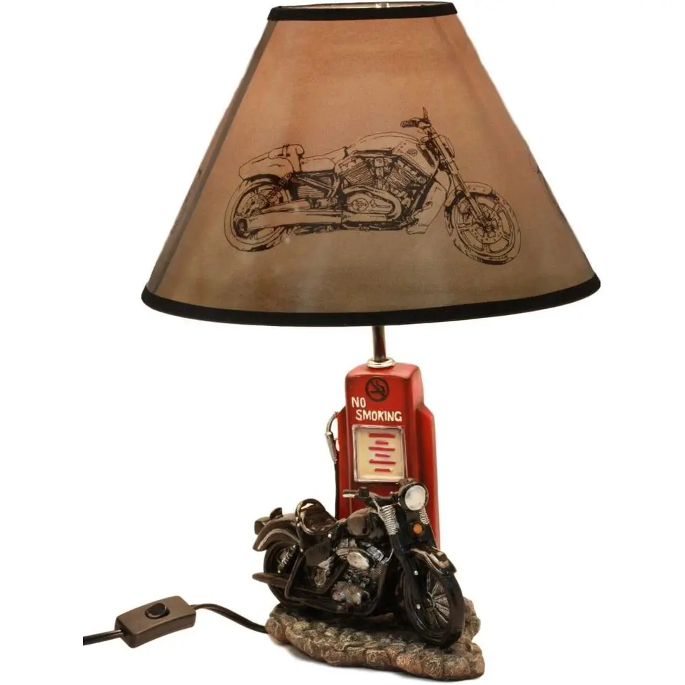 Vintage Retro Black Motorcycle - огляд і ціна Decor Lighting Lamps