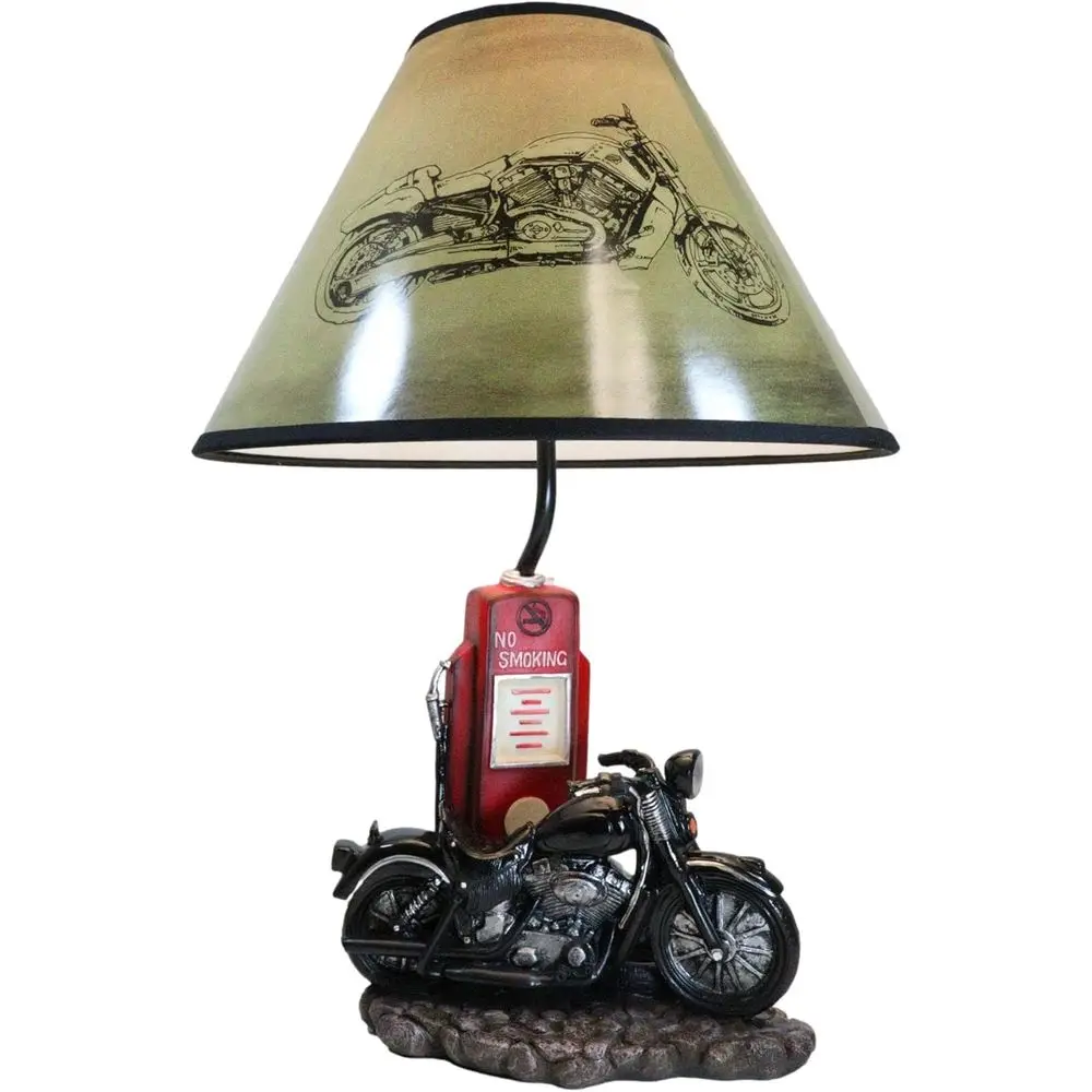 Vintage Retro Black Motorcycle - огляд і ціна Decor Lighting Lamps