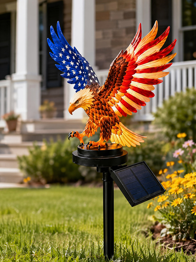 Eagle Solar Lights Waterproof  - огляд і ціна Yard Lighting Decor