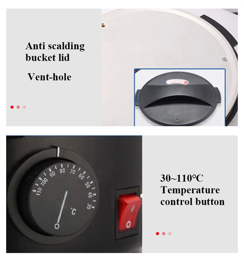 8L Stainless Steel Wax Melter  - огляд і ціна Wax Melter Electric