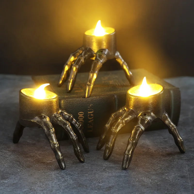 Halloween Break The Arm Skull  - огляд і ціна Orange Lighting Decor
