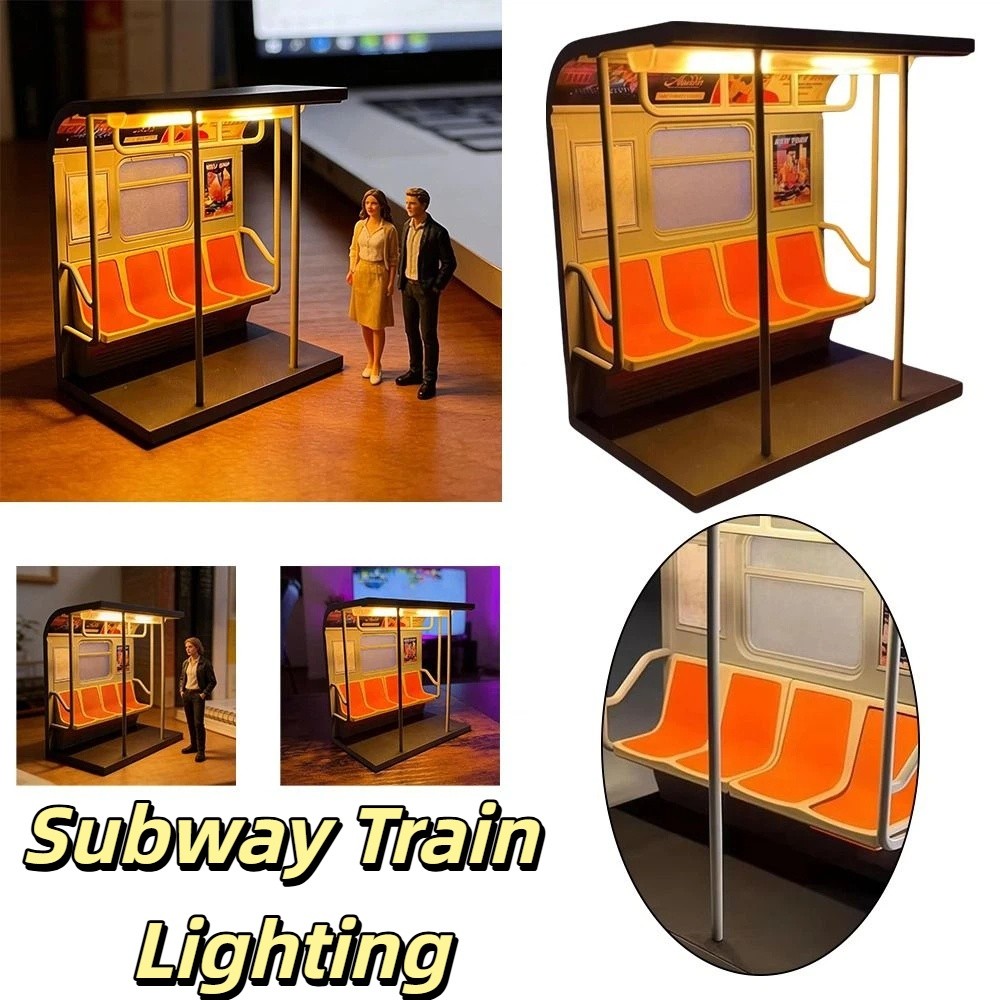 LED Night Light Subway Train L - огляд і ціна Unique Lighting Decor