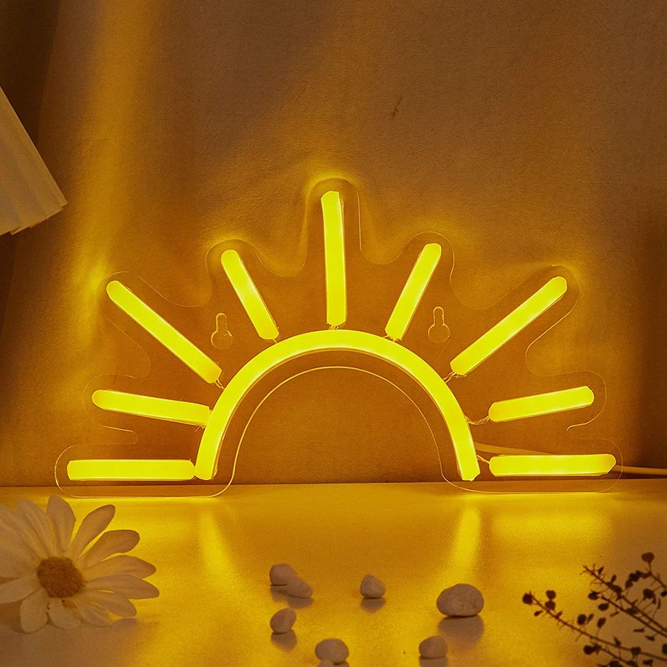 Chi-Buy 1PC Sunrise Shape LED  - огляд і ціна Lighting Decor Sunrise